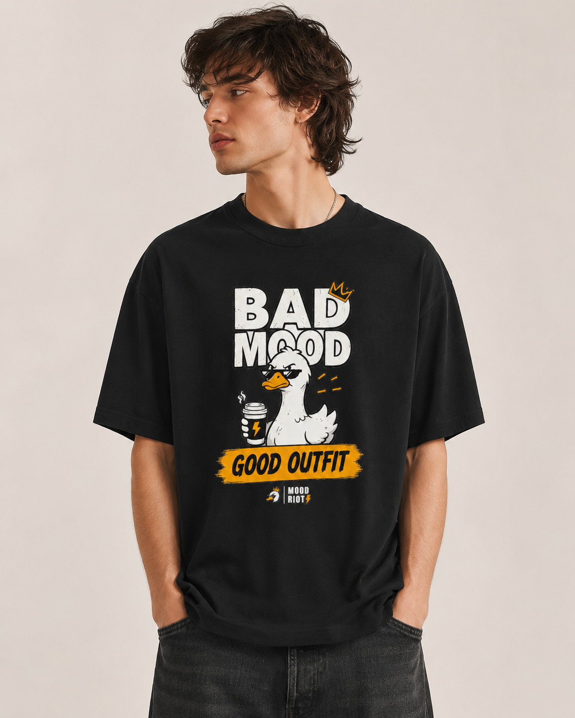 Bad Mood / Good Outfit Oversized T-Shirt
